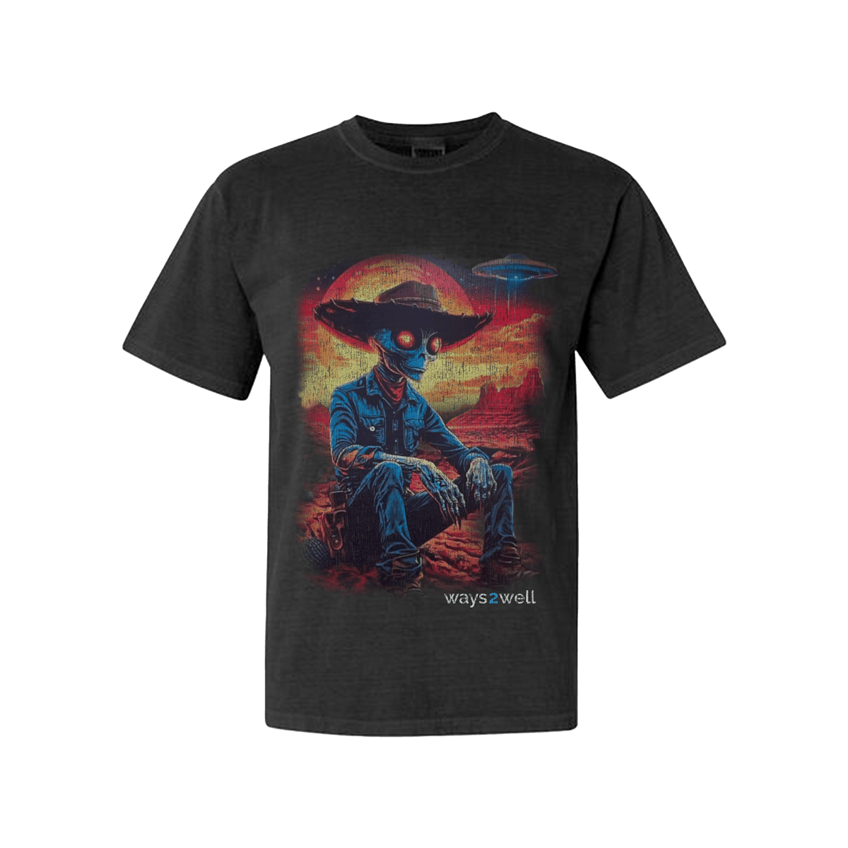 日本未入荷 Alien Western Comfort Ways2Well - Tee Clothing